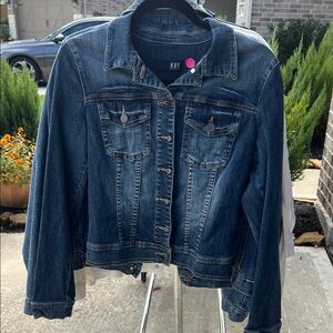 Kut from the Kloth Dark Blue Jean Jacket